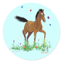 Stickers Foie et Papillons