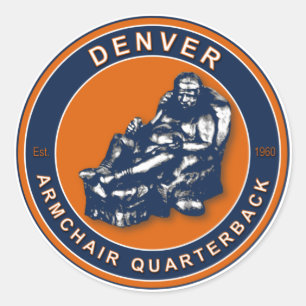 Stickers Football Denver du canapé