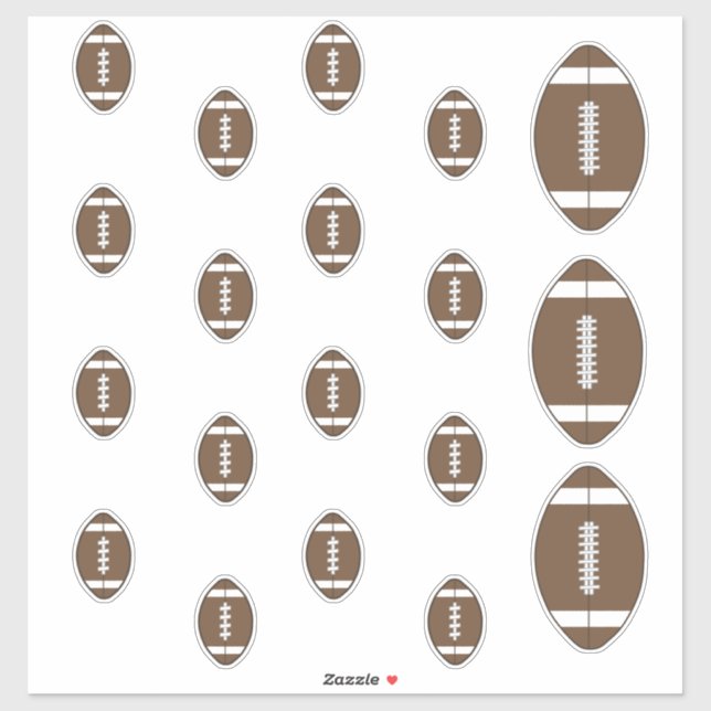 Stickers Football Set (Feuille)