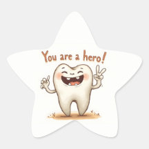 Stickers for little dentist patients