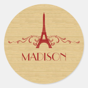 Stickers Français Rouge