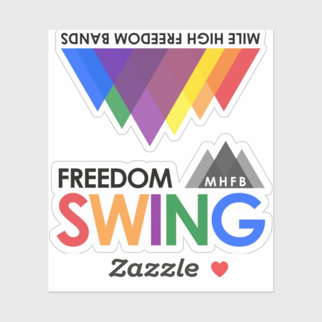 Stickers Freedom Swing et MHFB (Feuille)