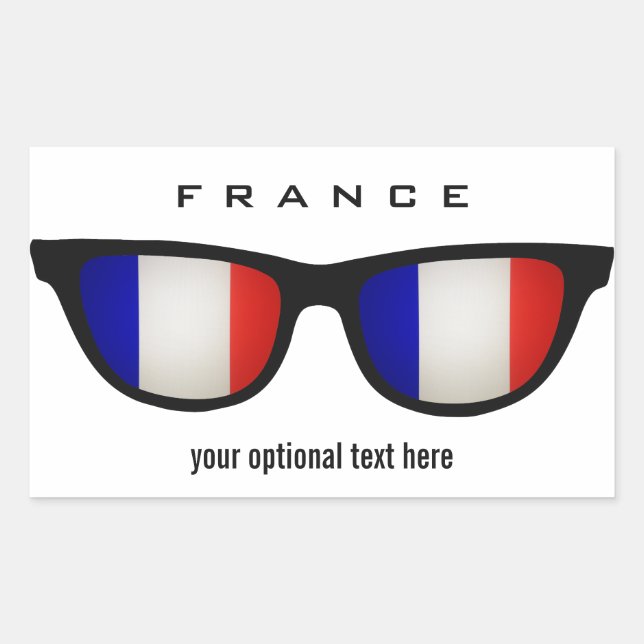 stickers French Shades personnalisés (Devant)