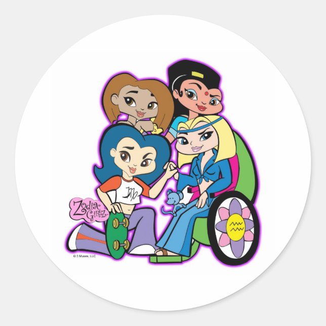 Stickers Friendz (Devant)