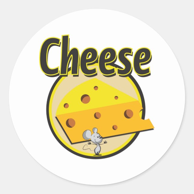 Stickers fromage et souris (Devant)