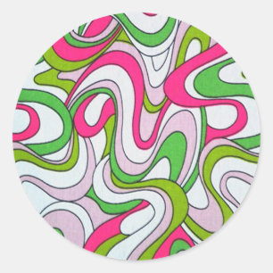 Stickers funky Retro