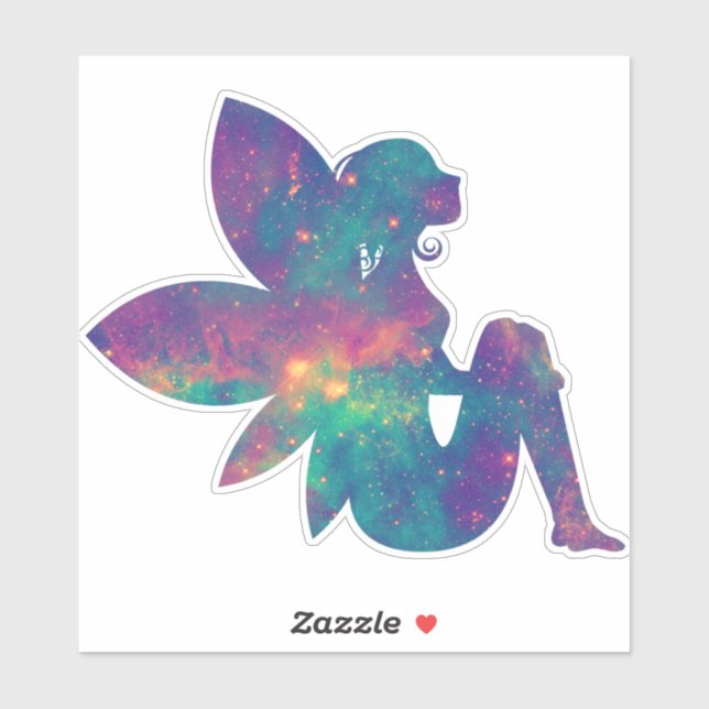 Stickers Galaxy Space Fairy (Feuille)