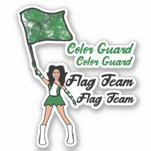 Stickers garde-couleur (vert)