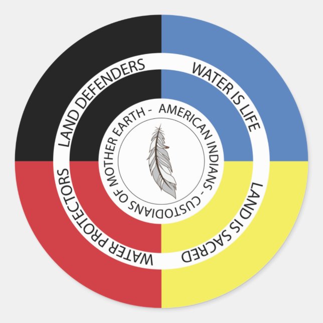 Stickers Gardiens de la Terre (Round) (Devant)