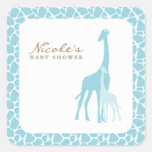 Stickers Giraffe Maman et Bébé