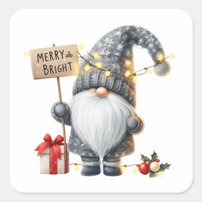 Stickers Gnome de Noël (Devant)
