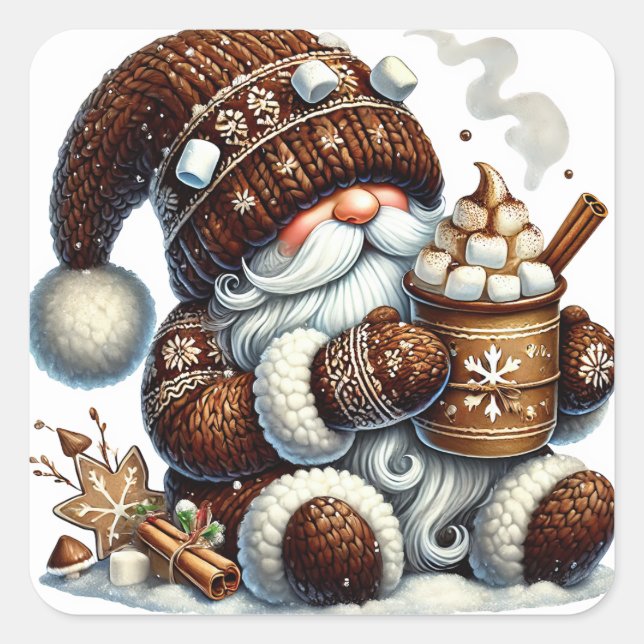 Stickers Gnome de Noël (Devant)