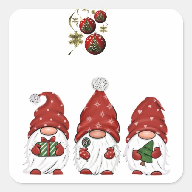 Stickers "Gnome for the Holidays" (Devant)