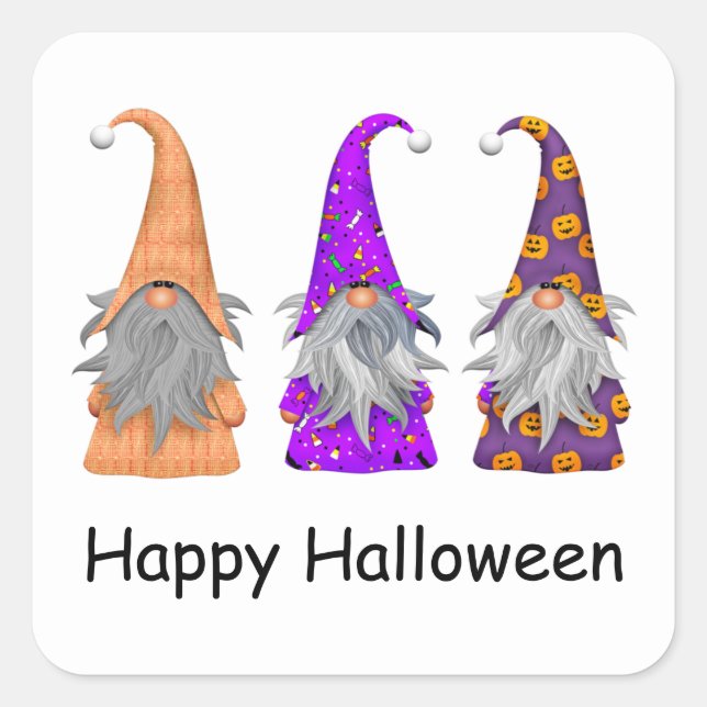 Stickers Gnomes d'Halloween (Devant)