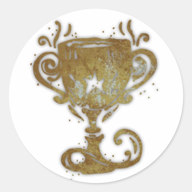 Stickers Gold Cup Seal (Devant)