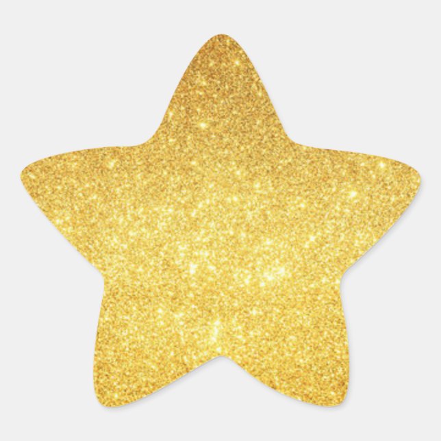 Stickers Gold Star (Devant)