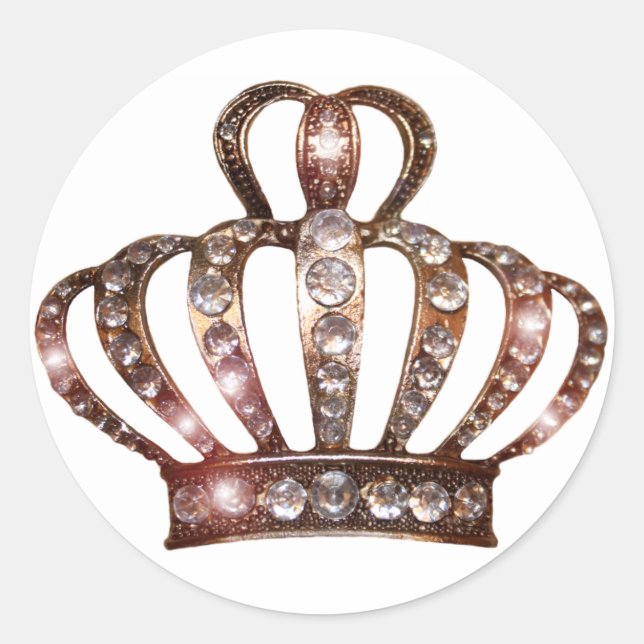 Stickers Gold Tiara (Devant)