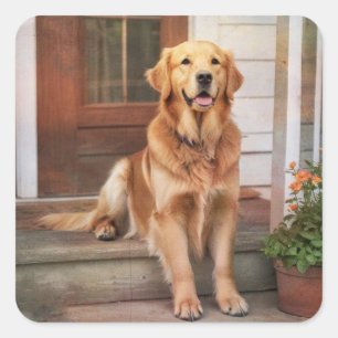 Stickers Golden Retriever