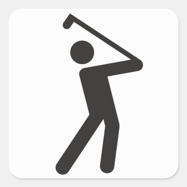 Stickers golf (Devant)
