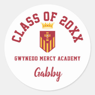 Stickers Graduation Gwynedd Mercy Academy, Custom