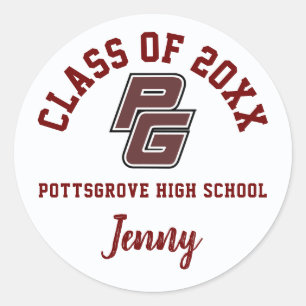 Stickers Graduation Pottsgrove High School, Custom