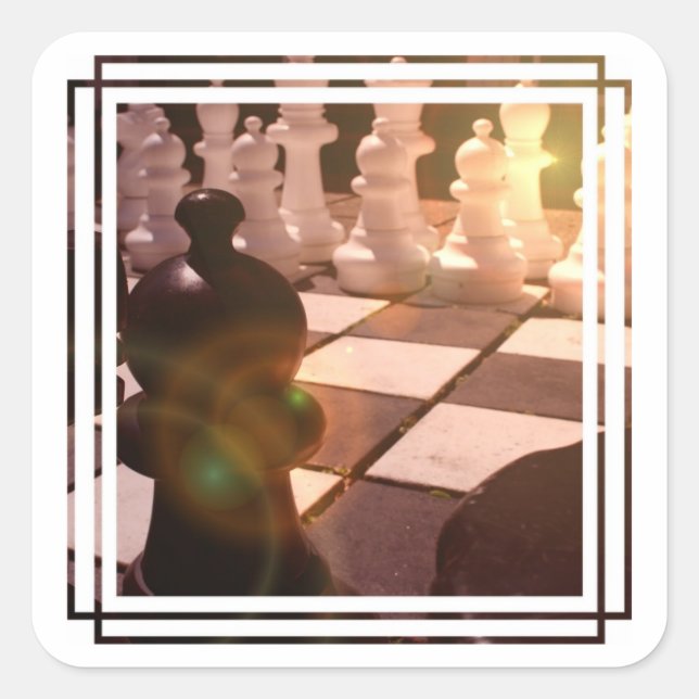 Stickers Grand Maître d'échecs (Devant)