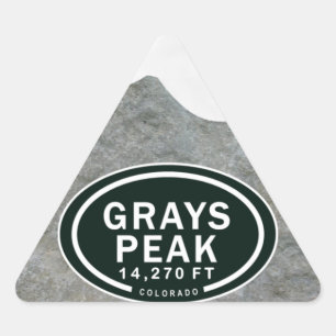 Stickers Grays Peak 14,270 FT CO Mountain