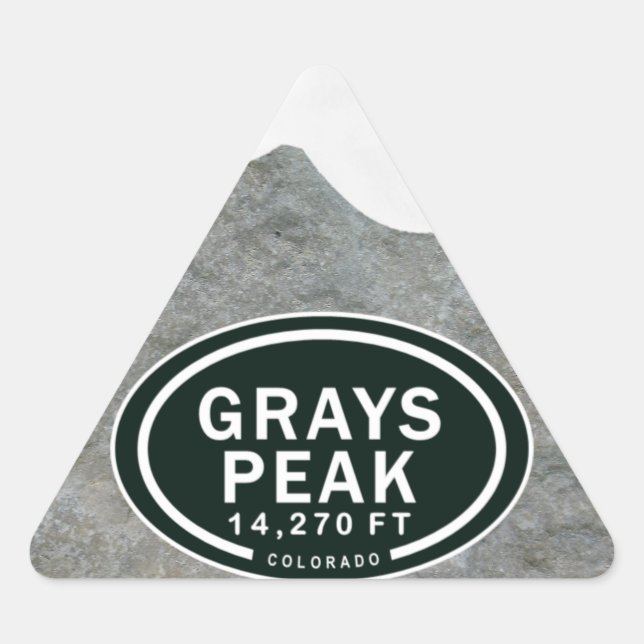 Stickers Grays Peak 14,270 FT CO Mountain (Devant)