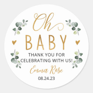 Stickers Green Oh Baby