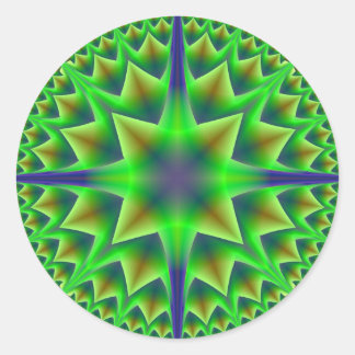 Stickers Green Star