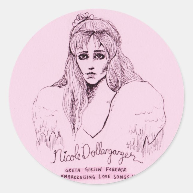 Stickers Greta Gibson Forever (Devant)