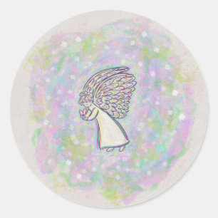 Stickers Guardian Angel Art Custom Decal