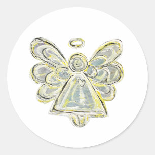 Stickers Guardian Argent Blanc Angel Custom Decal