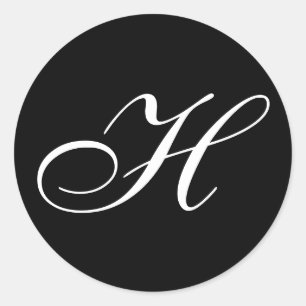 Stickers H Monogramme