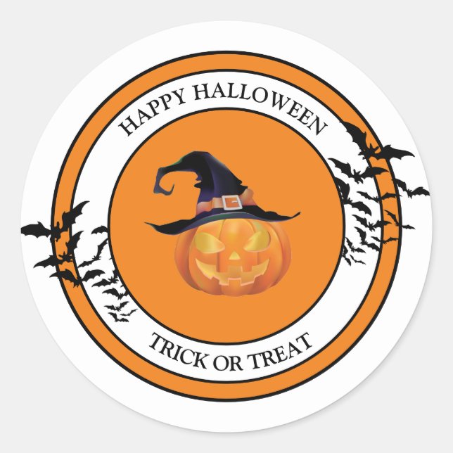 Stickers Halloween (Devant)