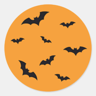 Stickers Halloween Bats Volants Classiques