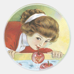 Stickers Halloween - Bobbing pour pommes