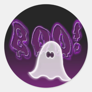 Stickers Hallowe'en Boo Ghost