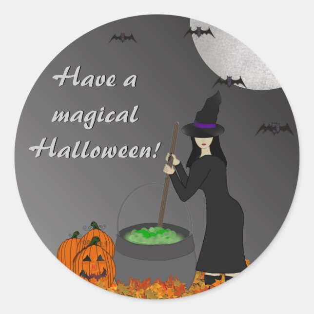 Stickers Halloween de brasserie (Devant)