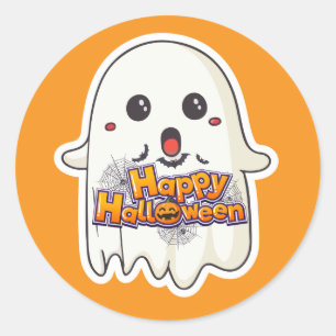 Stickers Halloween Ghost Kiss-Cut