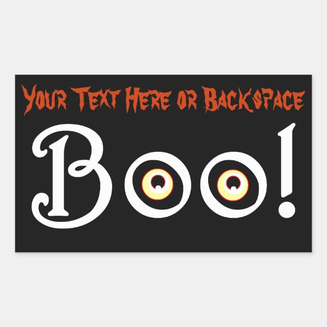 Stickers Halloween Stickers Halloween personnalisé (Devant)