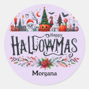 Stickers Hallowmas Halloween Noël Mashup