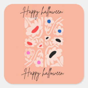 Stickers happy halloween 