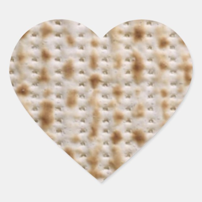 Stickers Heart Passover Matzoh (Devant)