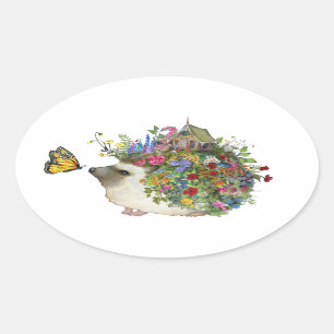 Stickers Hérisson du jardin