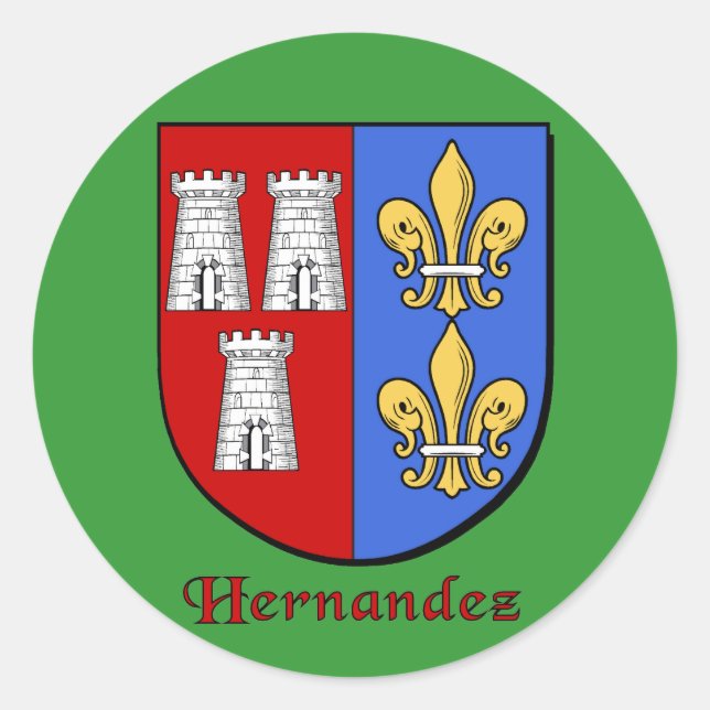 Stickers Hernandez Family Shield (Devant)