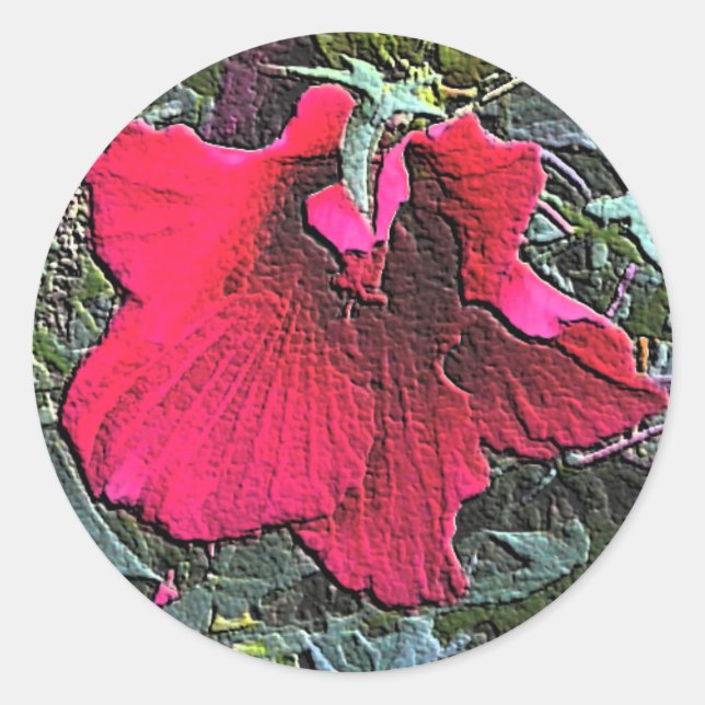 Stickers Hibiscus (Devant)