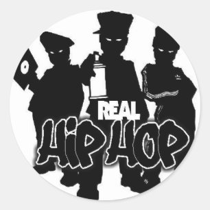 Stickers Hip hop réels