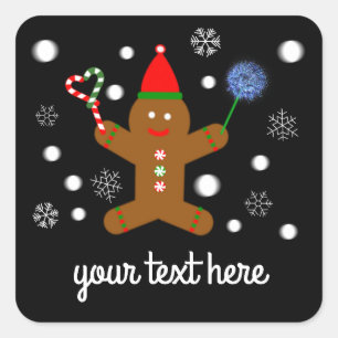 Stickers Homme en pain d'épices #2