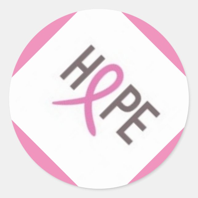 Stickers/Hope Classic Round Sticker (Front)